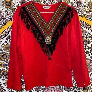 Vintage long sleeve blouse